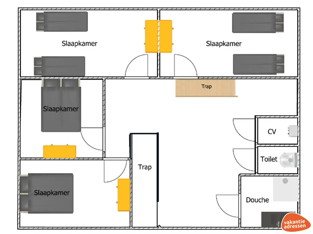 Vakantieadressen accommodatie afbeelding