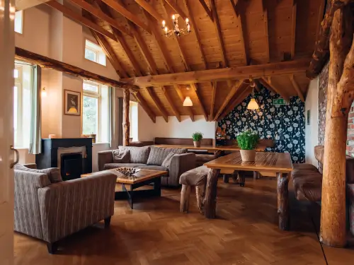 Vakantiehuis met Finse sauna, whirlpool en Turkse sauna