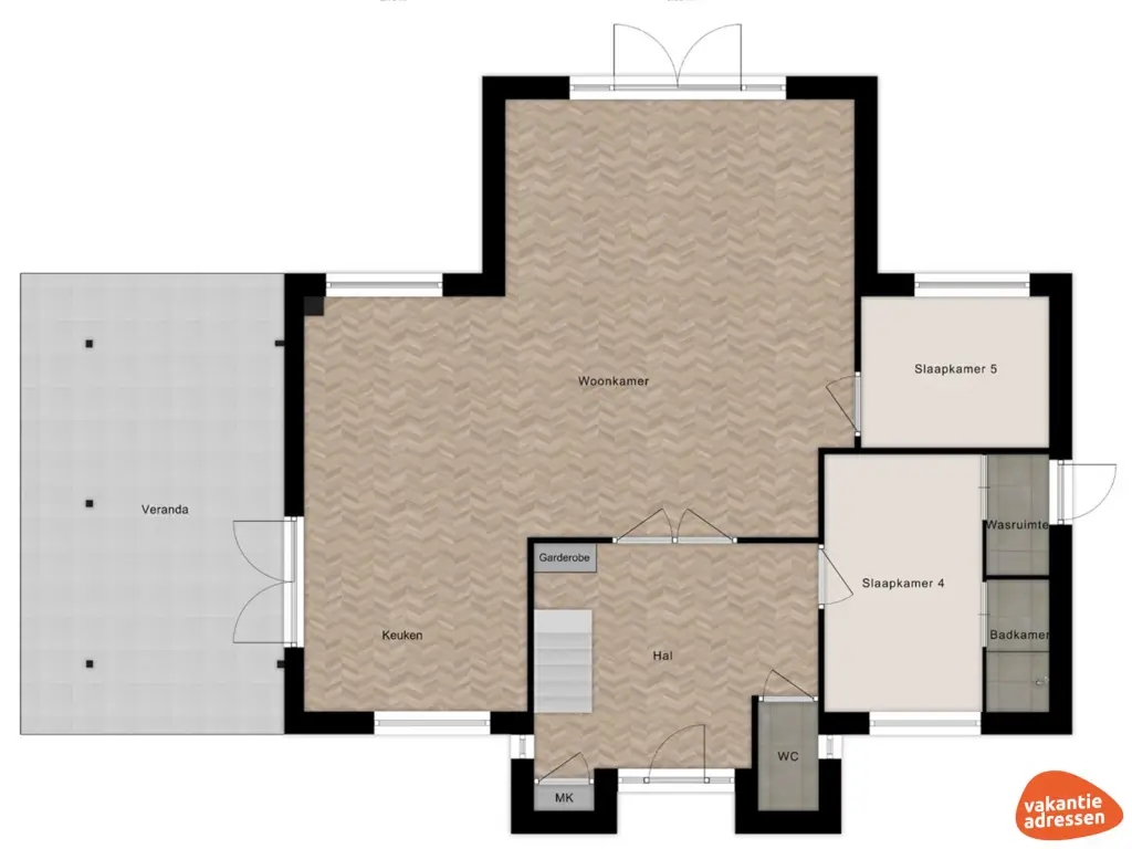 Vakantieadressen accommodatie afbeelding