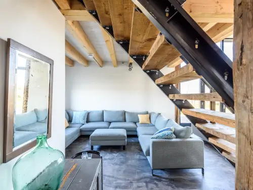 Luxe vakantiehuis met grote tuin nabij zon, zee & strand