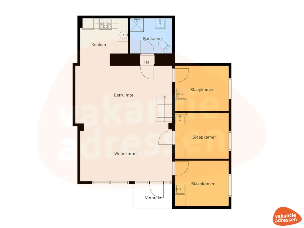 Vakantieadressen accommodatie afbeelding