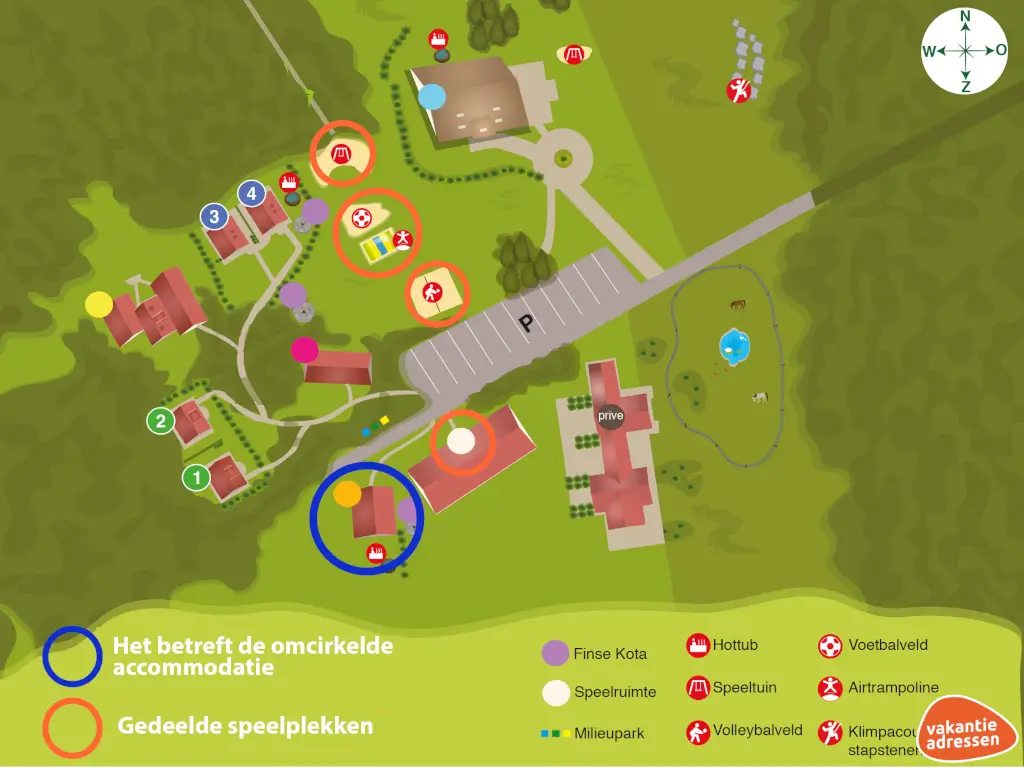 Vakantieadressen accommodatie afbeelding