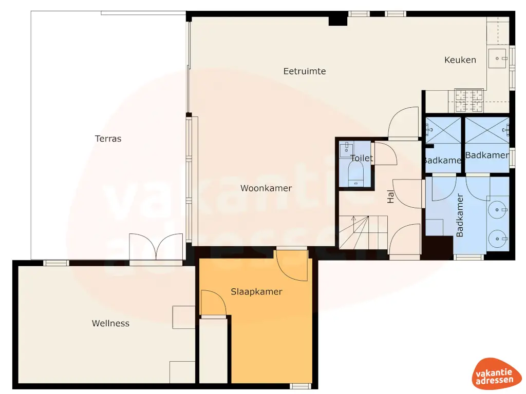 Vakantieadressen accommodatie afbeelding