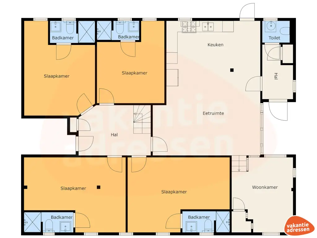 Vakantieadressen accommodatie afbeelding