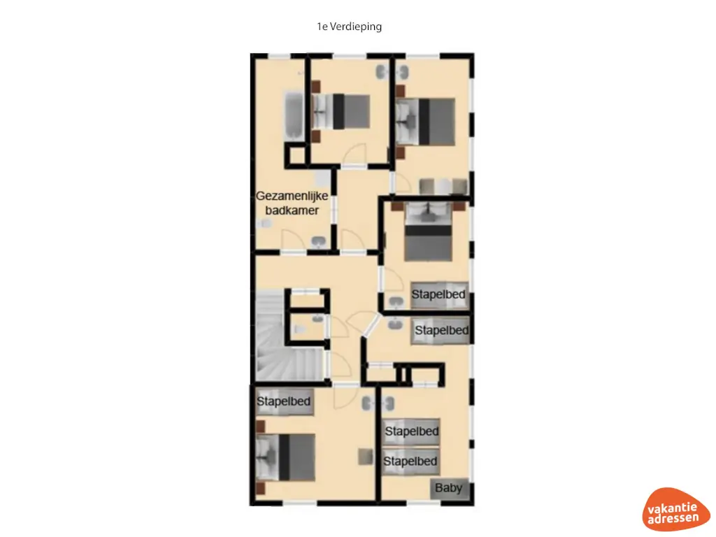 Vakantieadressen accommodatie afbeelding