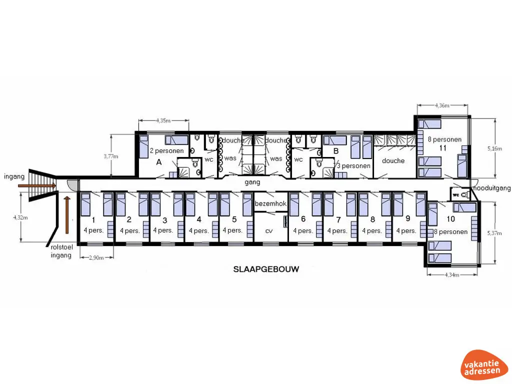 Vakantieadressen accommodatie afbeelding