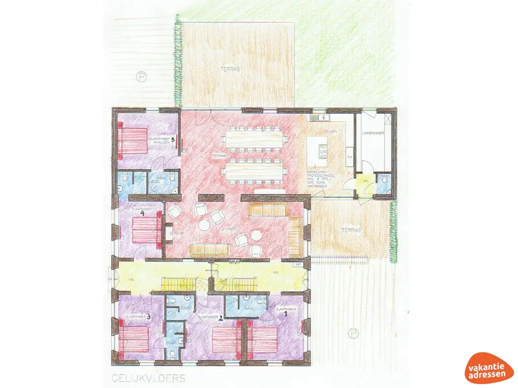 Vakantieadressen accommodatie afbeelding