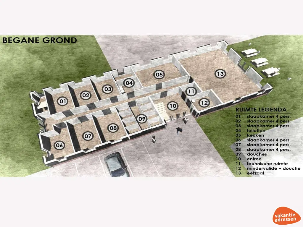 Vakantieadressen accommodatie afbeelding