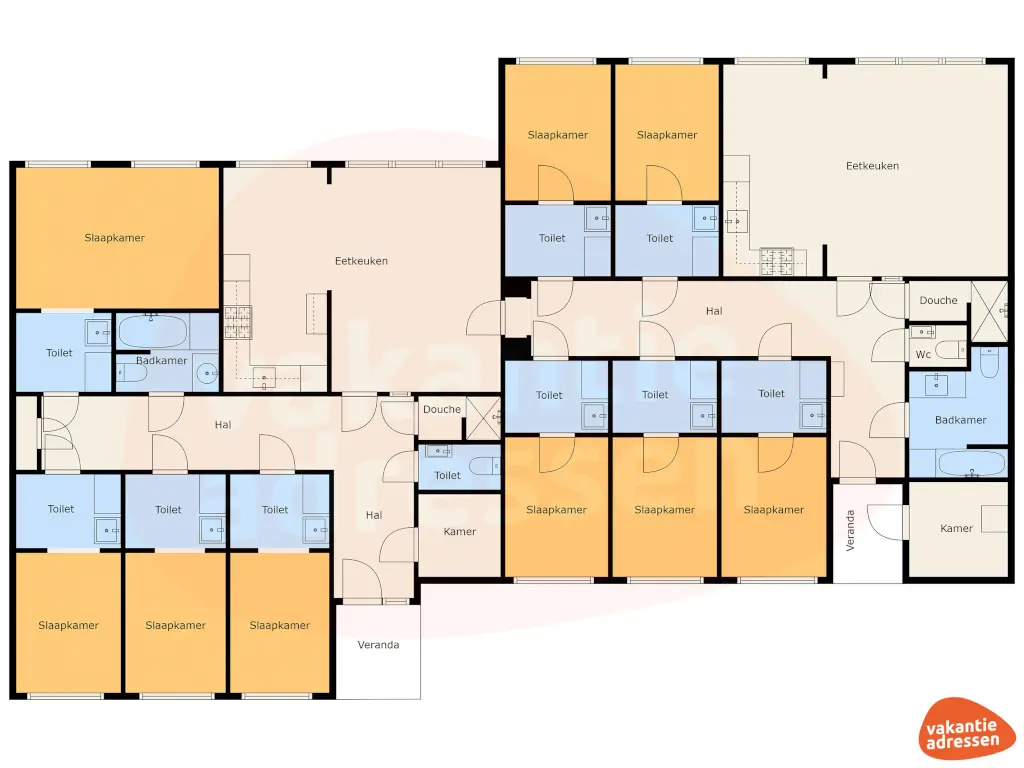 Vakantieadressen accommodatie afbeelding