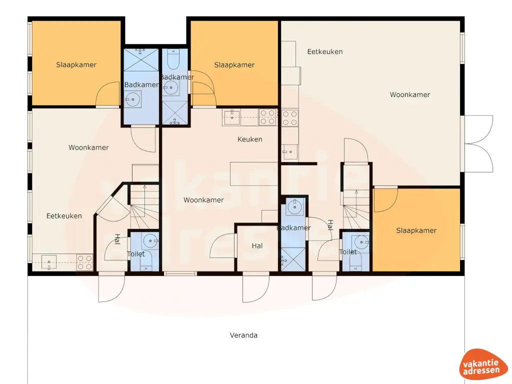 Vakantieadressen accommodatie afbeelding