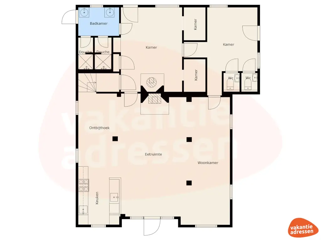 Vakantieadressen accommodatie afbeelding