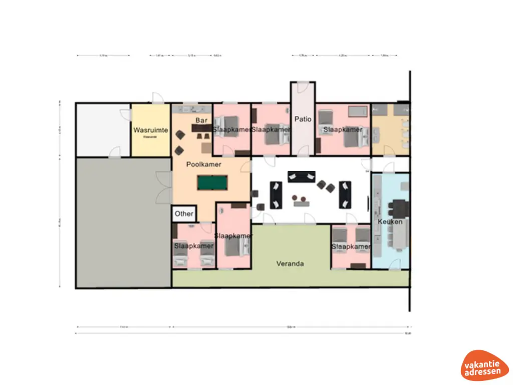 Vakantieadressen accommodatie afbeelding