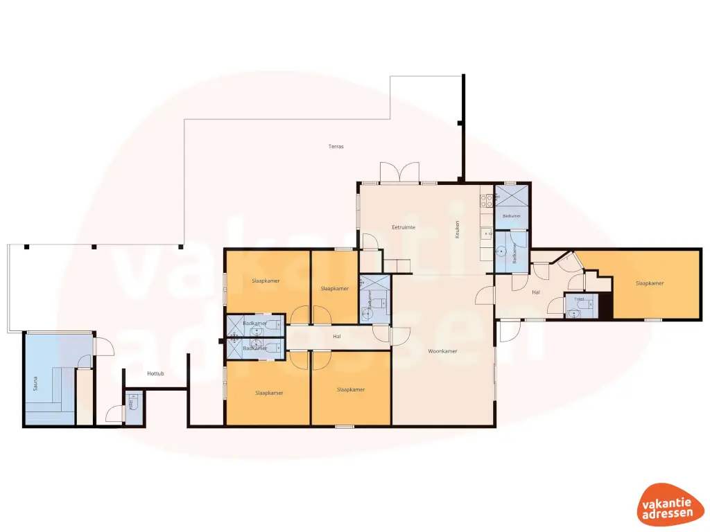 Vakantieadressen accommodatie afbeelding