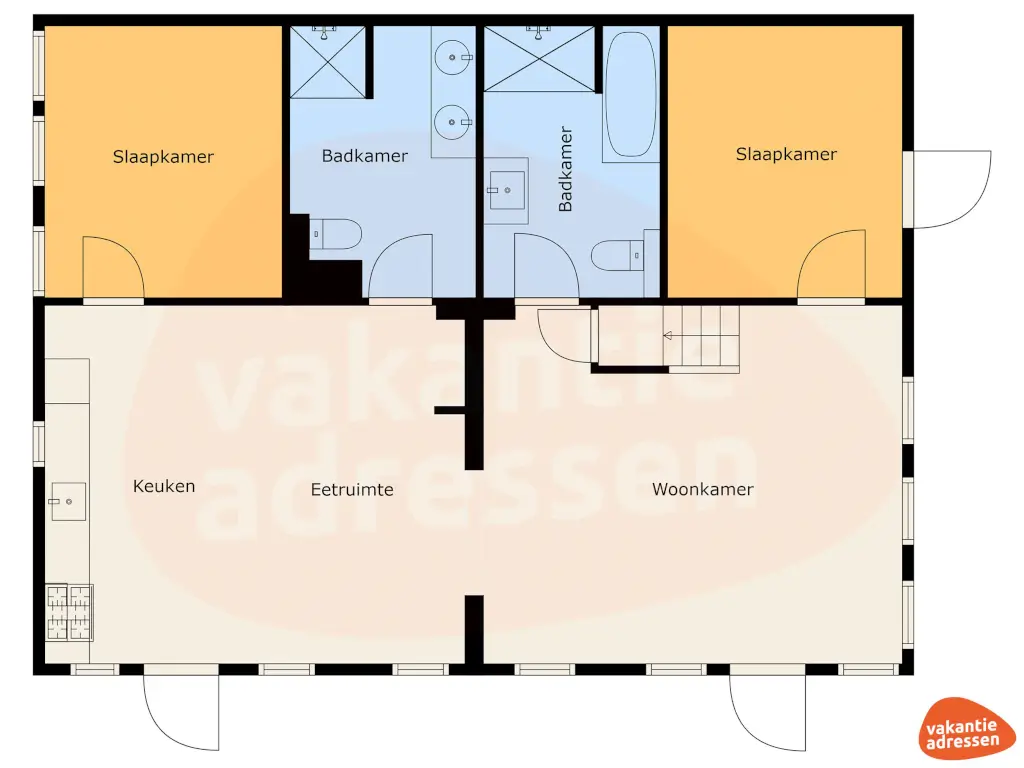 Vakantieadressen accommodatie afbeelding