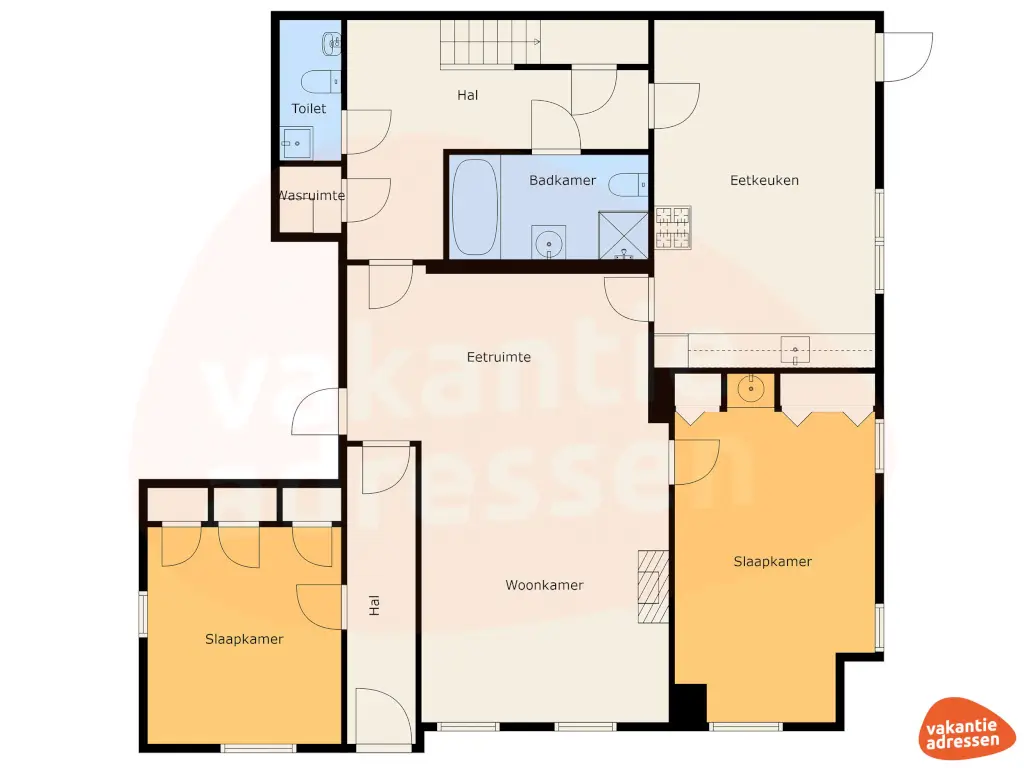 Vakantieadressen accommodatie afbeelding