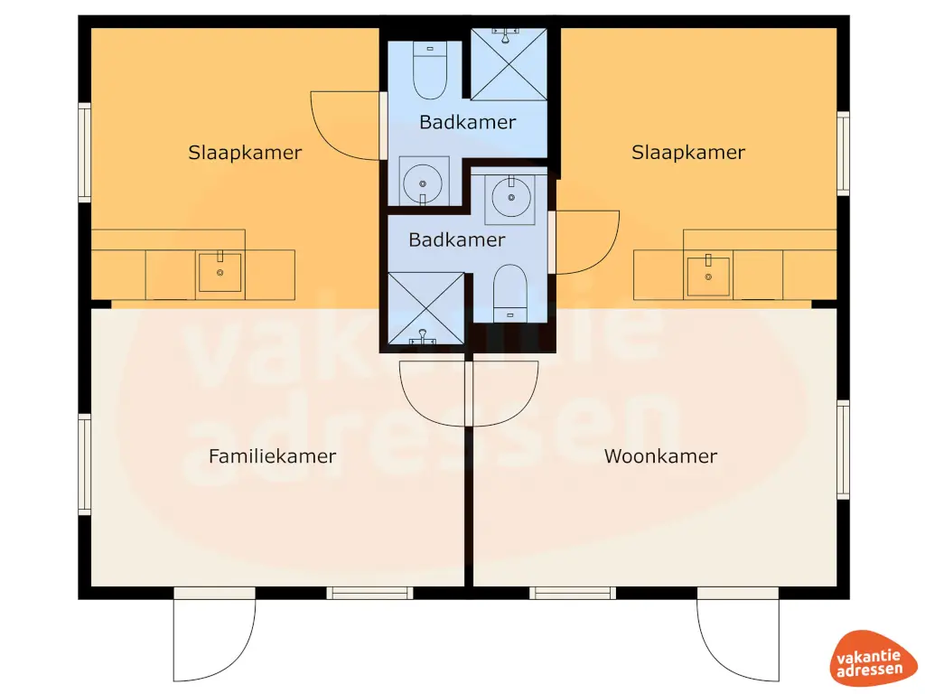 Vakantieadressen accommodatie afbeelding