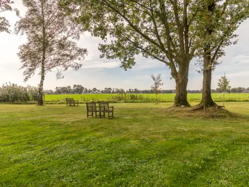 Familie verblijf in een landelijke omgeving