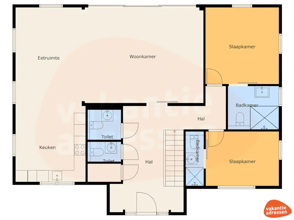Vakantieadressen accommodatie afbeelding