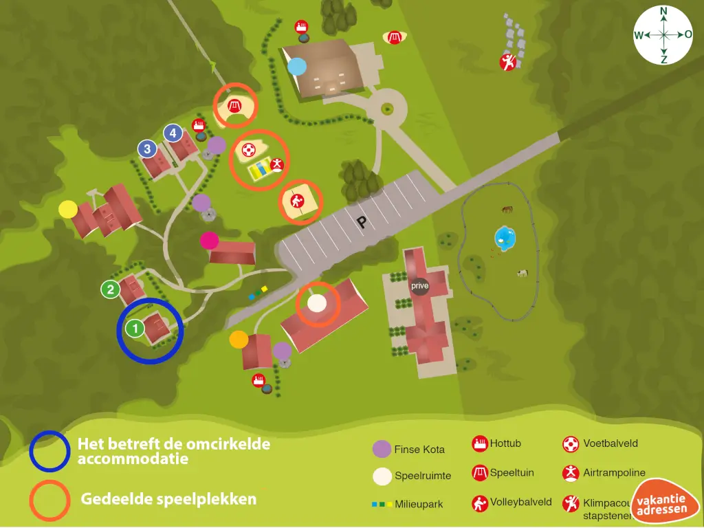 Vakantieadressen accommodatie afbeelding