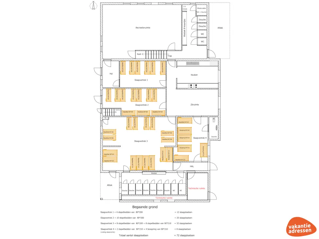 Vakantieadressen accommodatie afbeelding