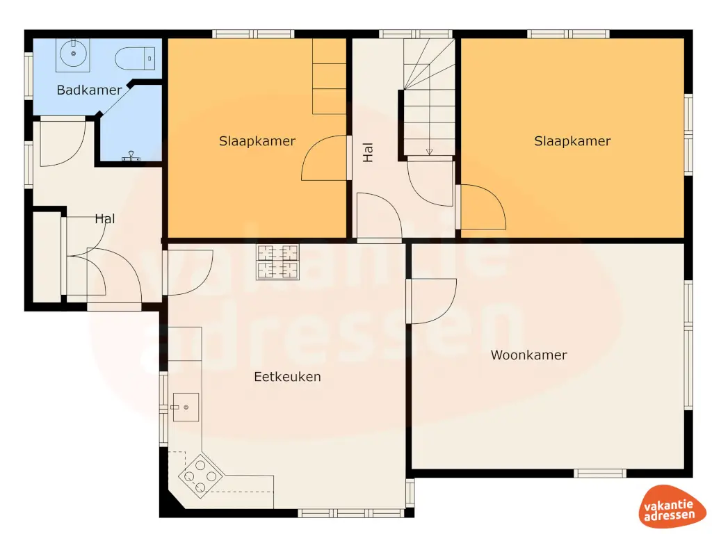 Vakantieadressen accommodatie afbeelding
