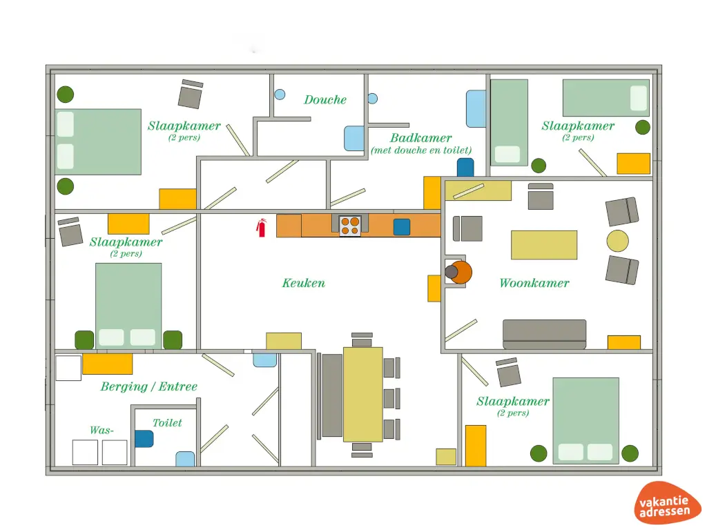Vakantieadressen accommodatie afbeelding