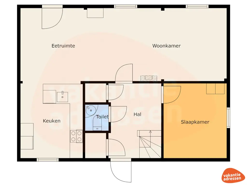 Vakantieadressen accommodatie afbeelding