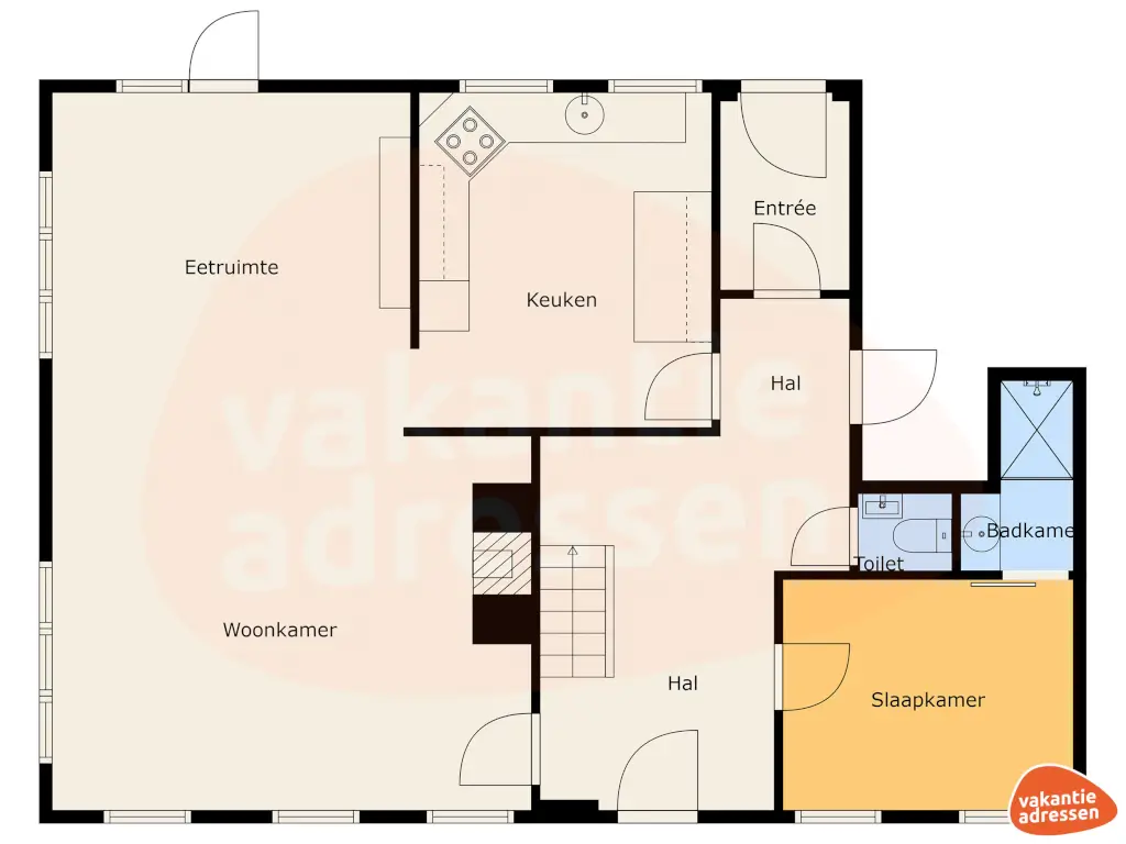 Vakantieadressen accommodatie afbeelding