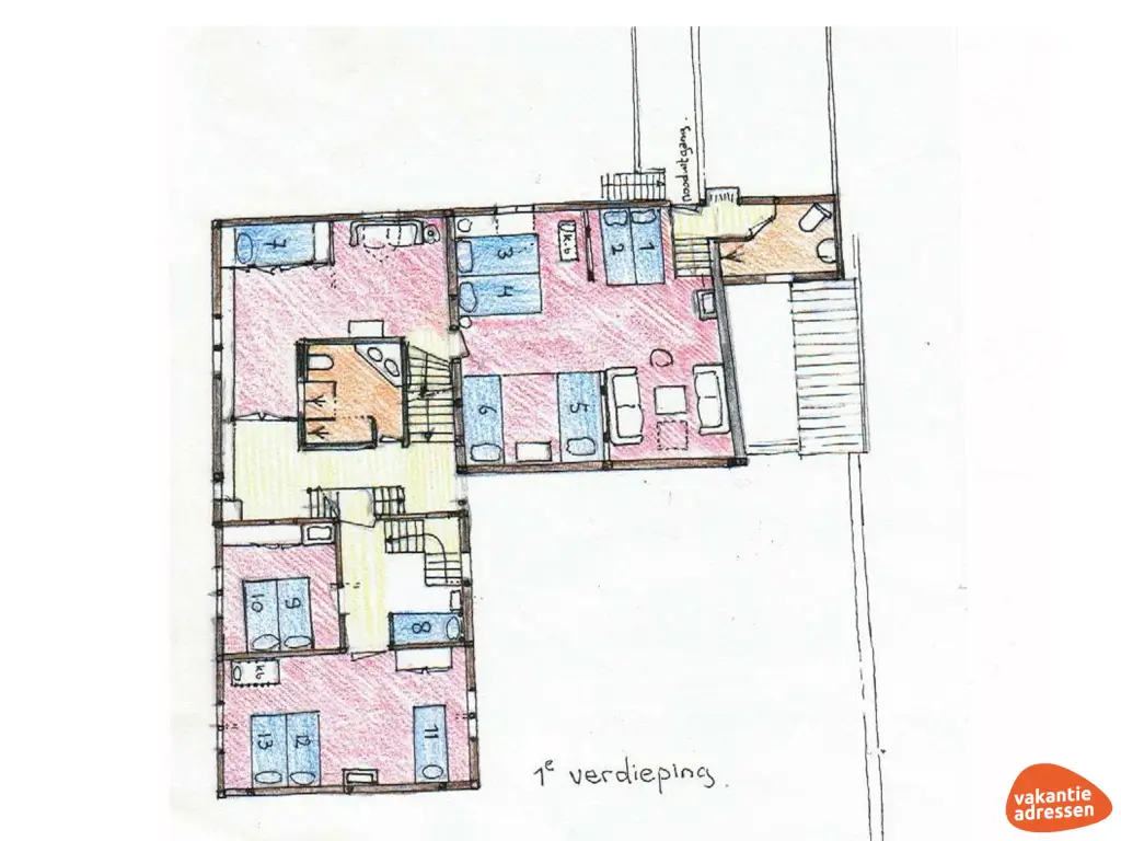 Vakantieadressen accommodatie afbeelding