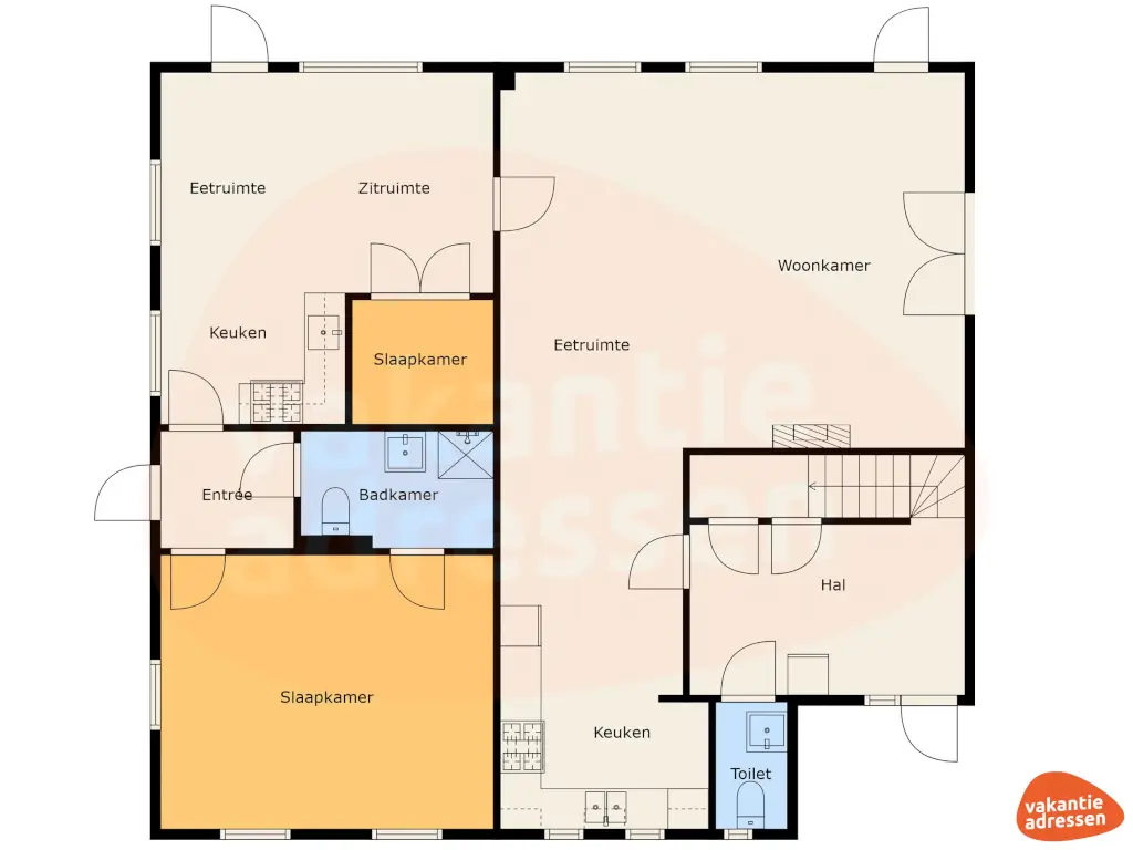 Vakantieadressen accommodatie afbeelding