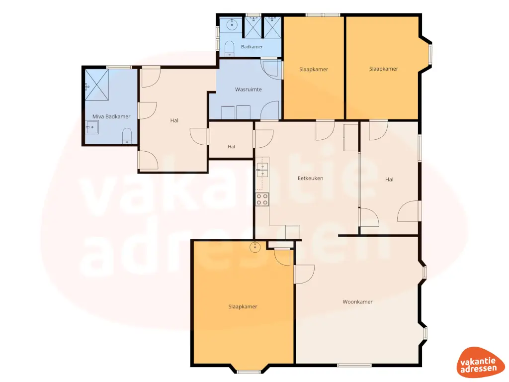 Vakantieadressen accommodatie afbeelding