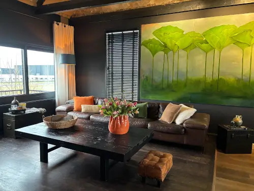 Nieuw - Groepsaccommodatie met open haard en kampvuurplek