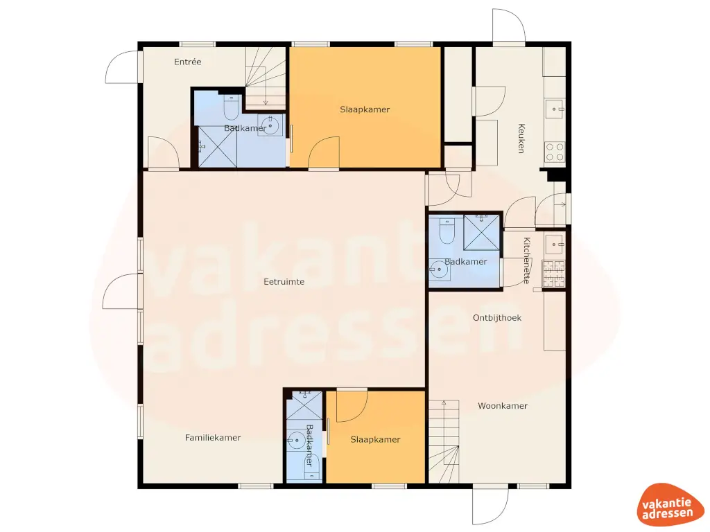 Vakantieadressen accommodatie afbeelding