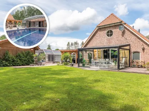 Luxe vakantiehuis met zwembad, sauna en diverse (kruiden)baden
