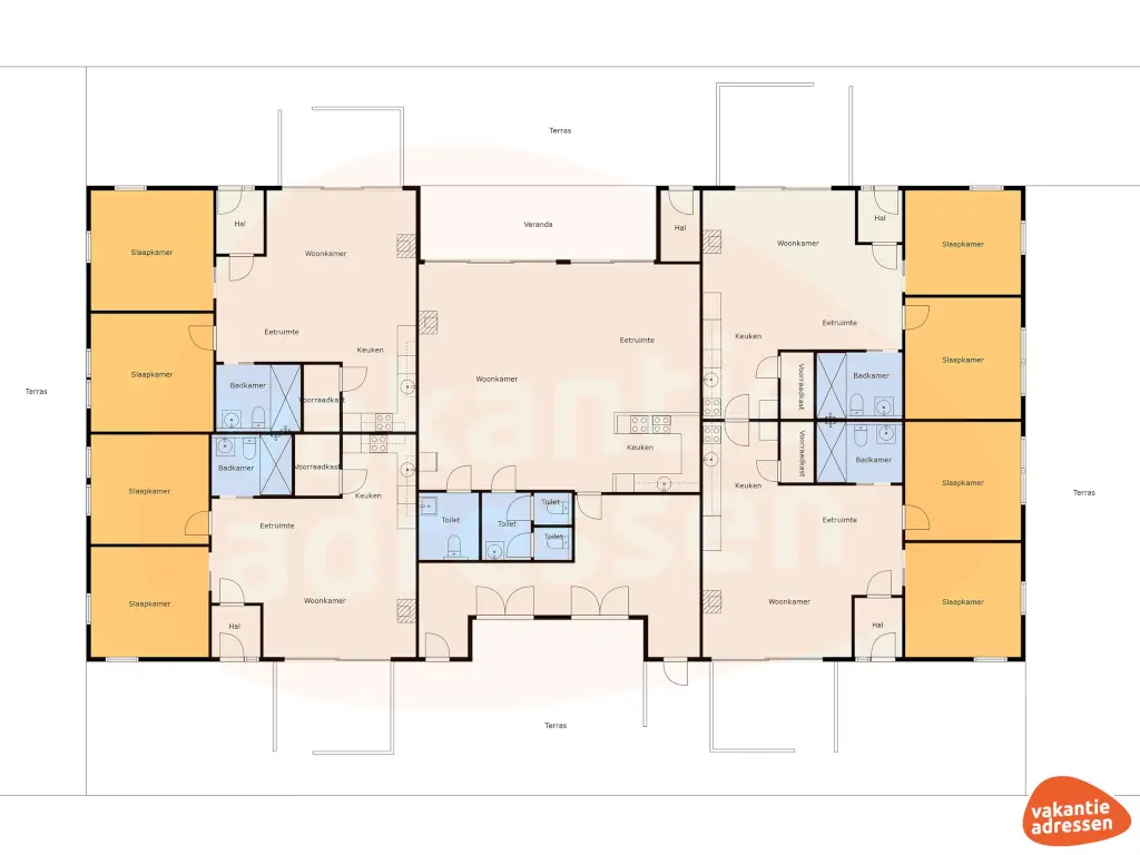 Vakantieadressen accommodatie afbeelding