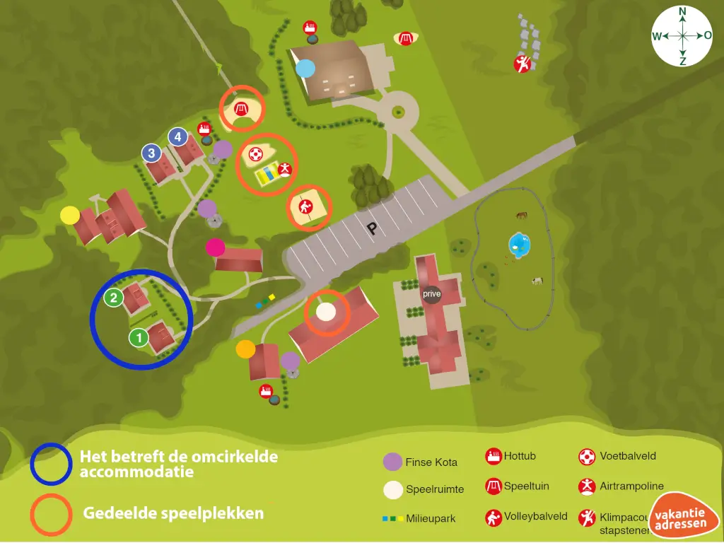 Vakantieadressen accommodatie afbeelding