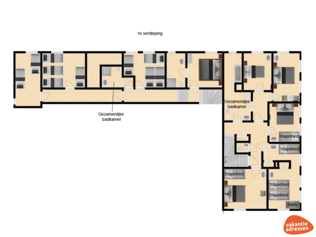 Vakantieadressen accommodatie afbeelding