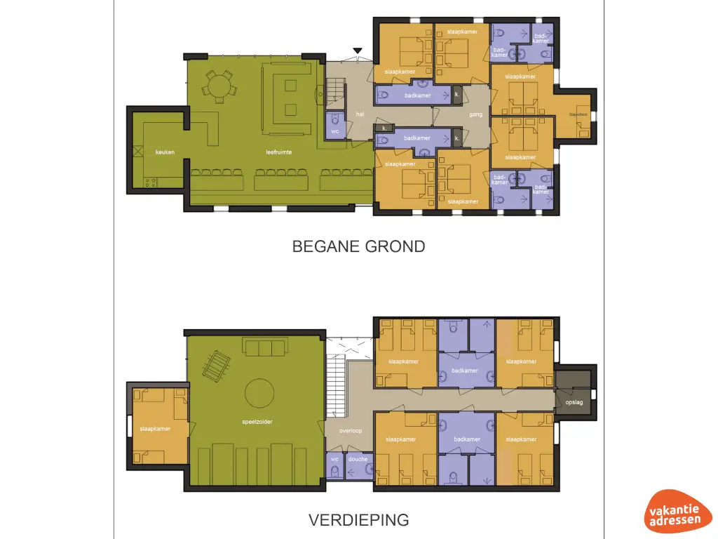 Vakantieadressen accommodatie afbeelding