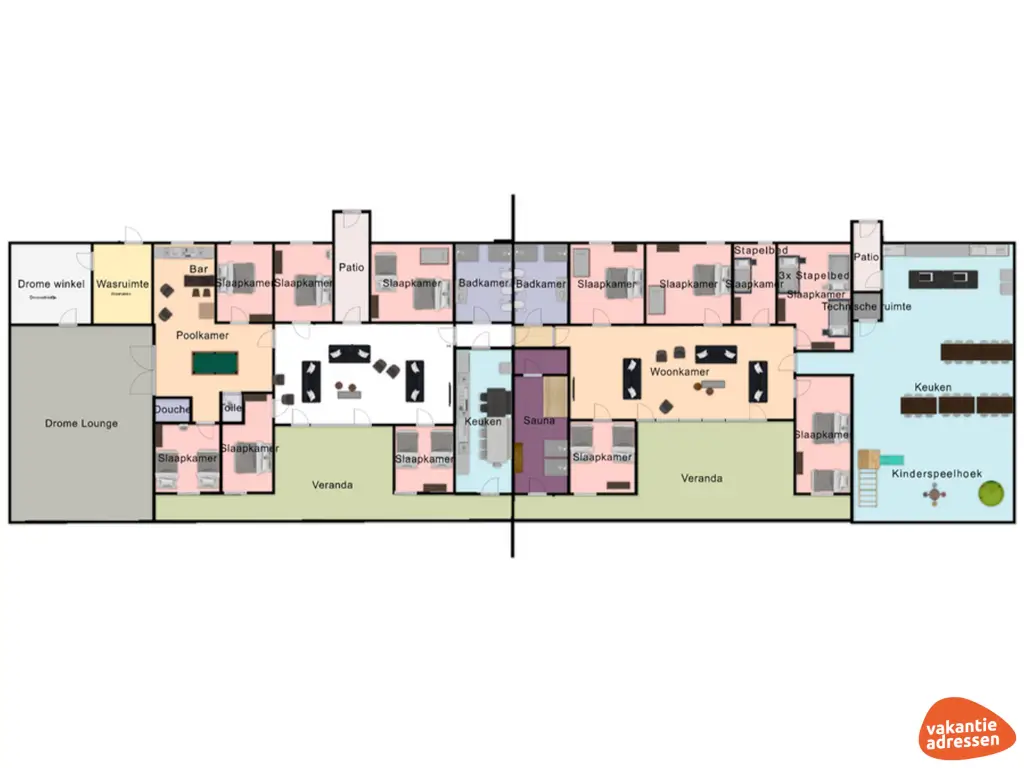 Vakantieadressen accommodatie afbeelding