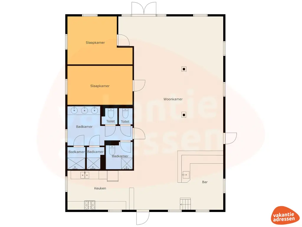 Vakantieadressen accommodatie afbeelding