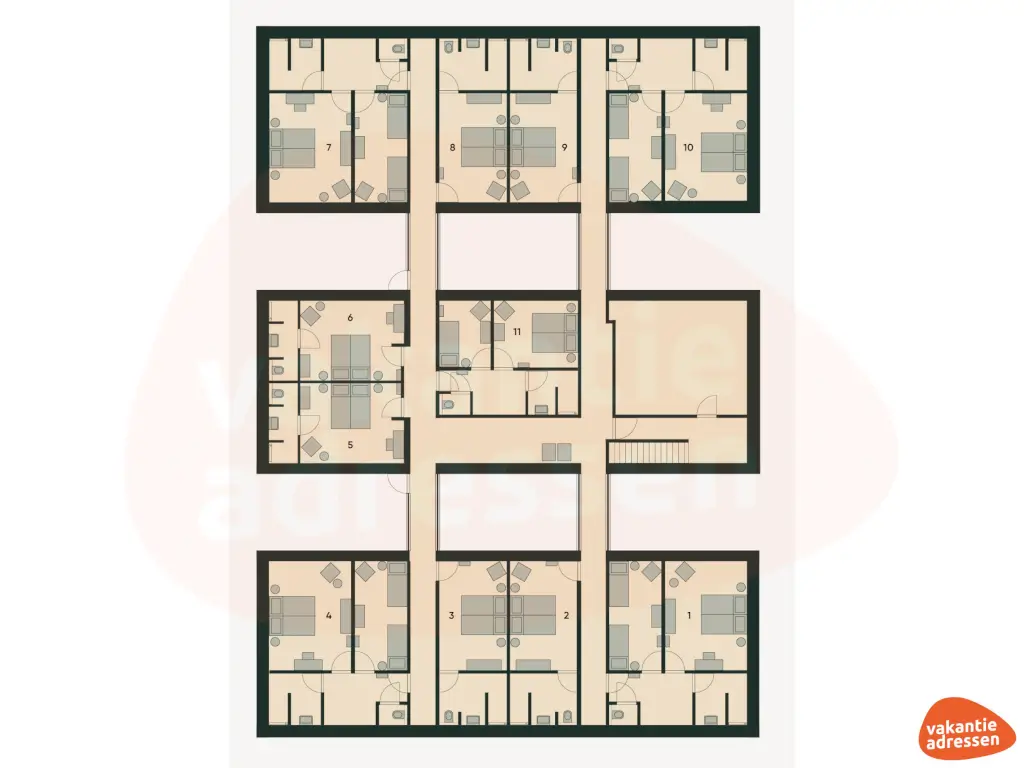 Vakantieadressen accommodatie afbeelding