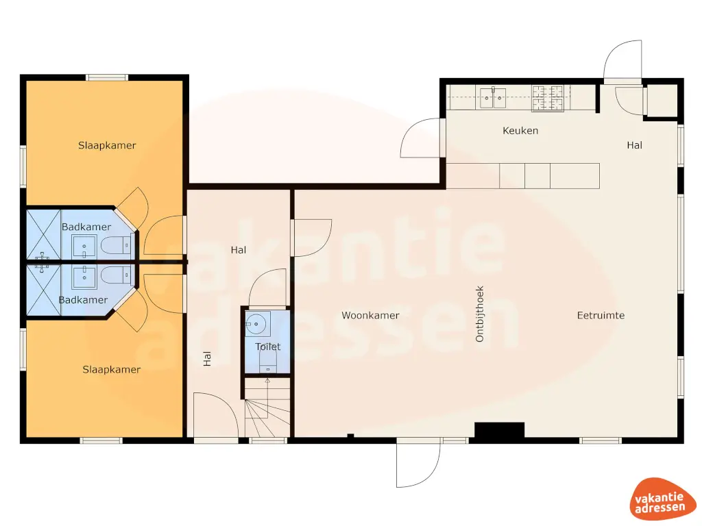 Vakantieadressen accommodatie afbeelding
