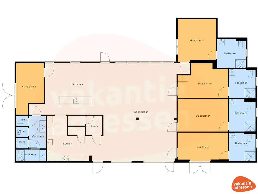 Vakantieadressen accommodatie afbeelding