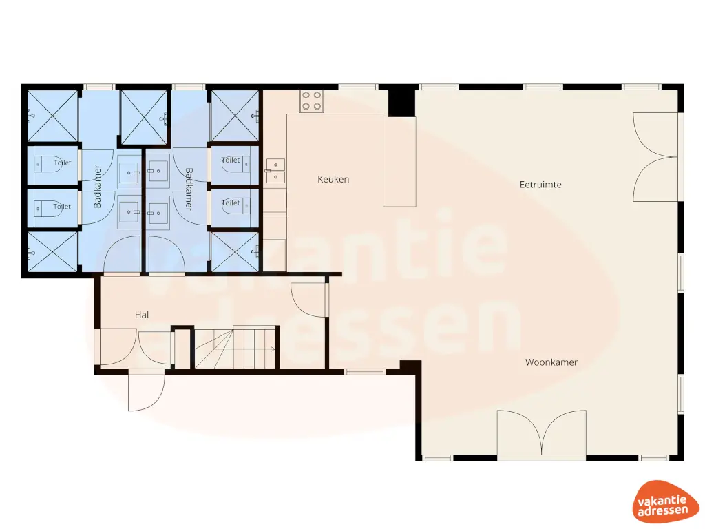 Vakantieadressen accommodatie afbeelding