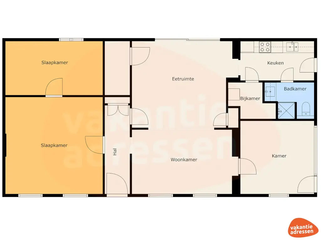 Vakantieadressen accommodatie afbeelding