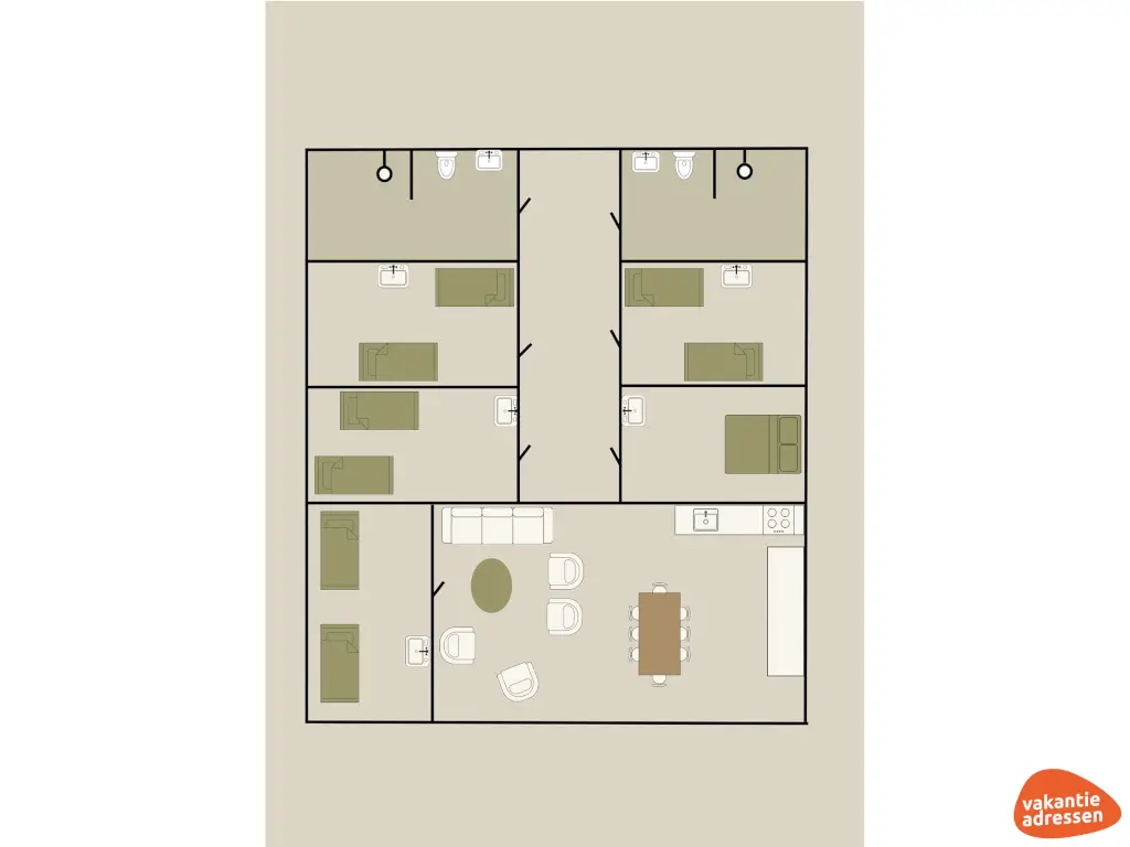 Vakantieadressen accommodatie afbeelding