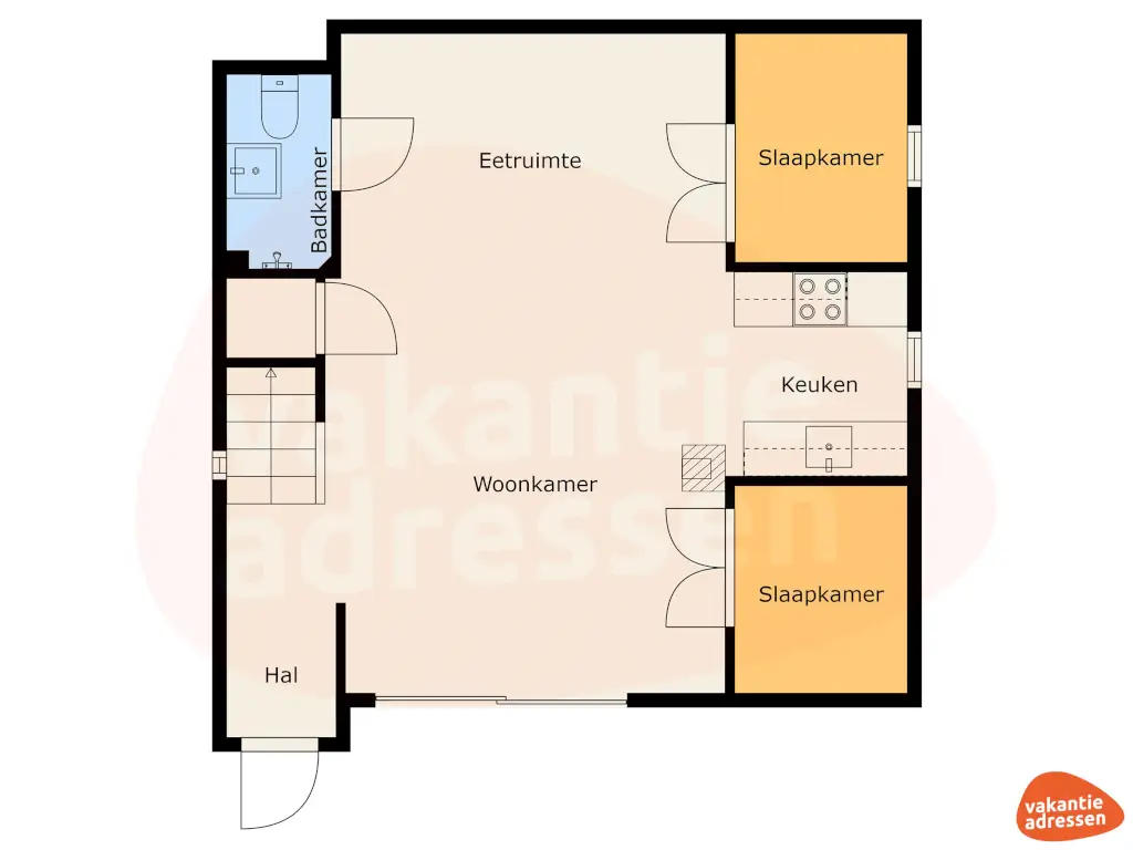 Vakantieadressen accommodatie afbeelding