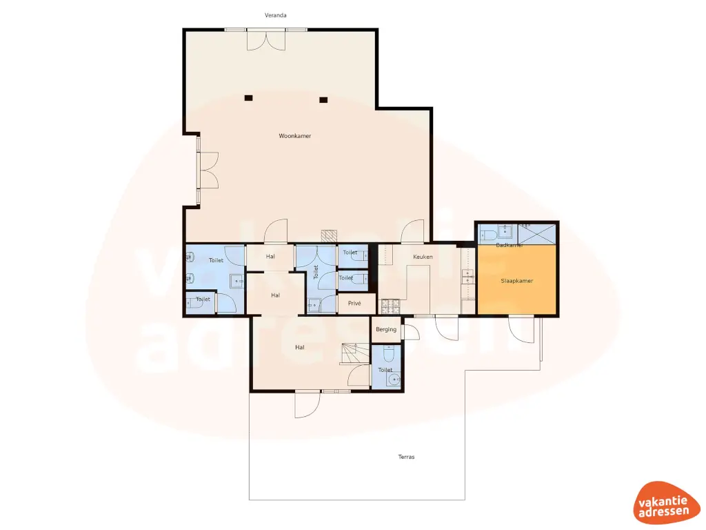 Vakantieadressen accommodatie afbeelding