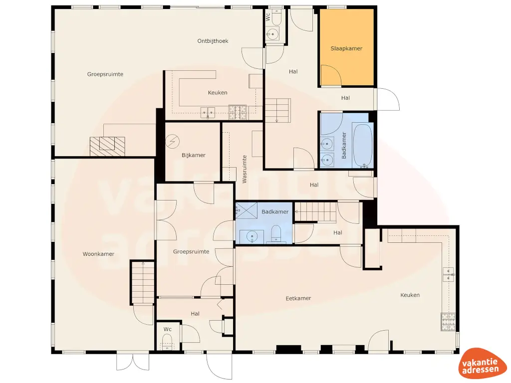 Vakantieadressen accommodatie afbeelding
