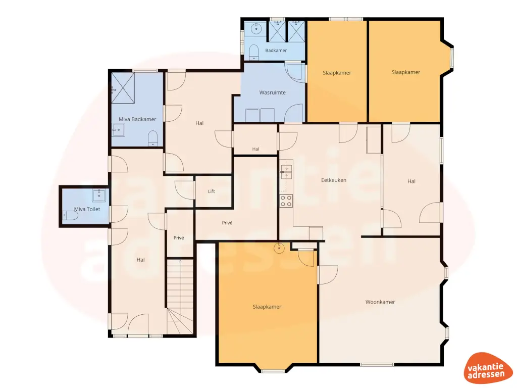 Vakantieadressen accommodatie afbeelding